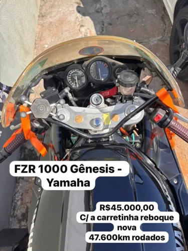 FZR 1000 - Gênesis - Preta