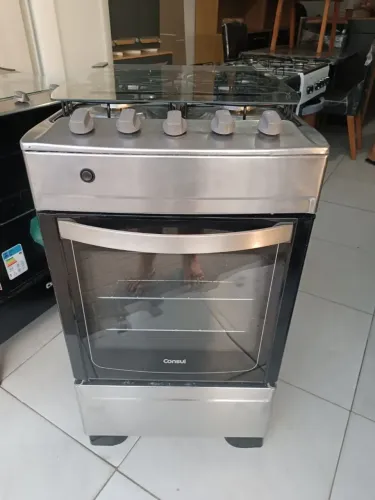Fogão Consul inox lindo manual 