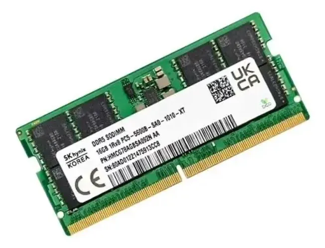 Memória DDR5 notebook 5600mhz