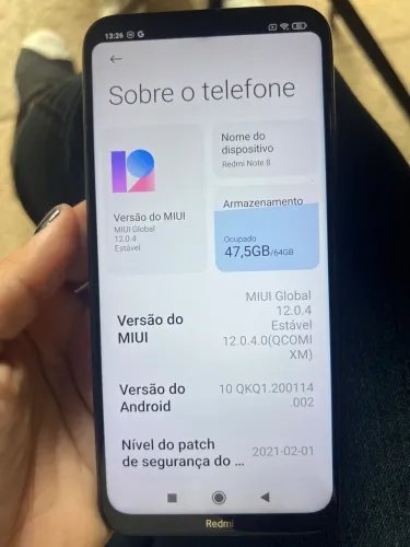 Xiaomi - Redmi note 8 - 64 gb - troco por tablet