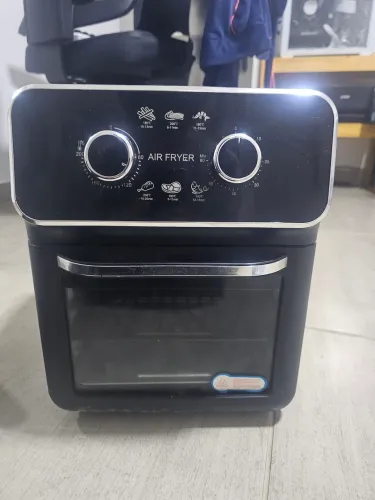 Air fryer home land 12 l preta
