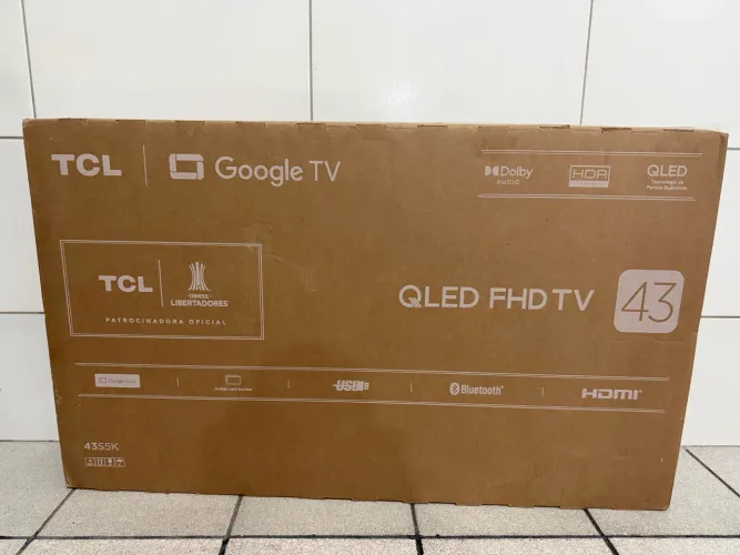 Tv TCL 43 polegadas zerada 1300 reais