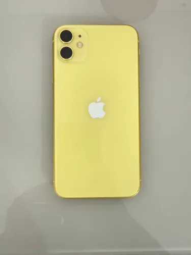 iPhone 11 Amarelo - 256GB / Nível bateria 100%