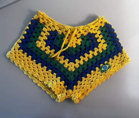 Short croche brasil