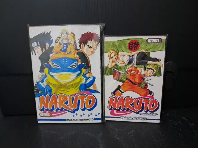 Naruto volumes 13 e 18