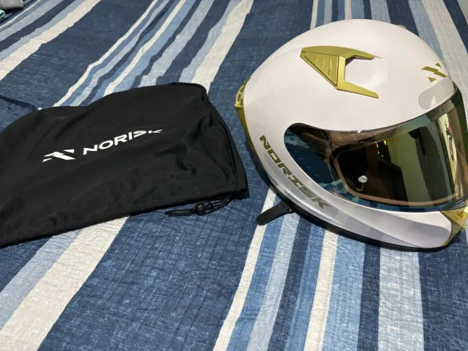 Capacete Norisk White Flow
