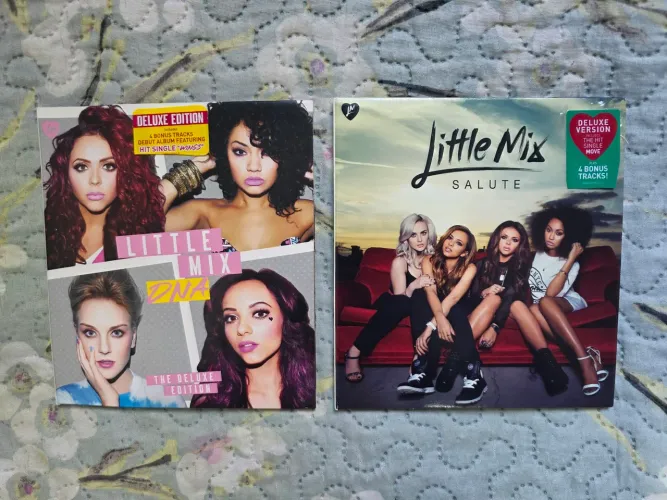 Combo CDs Little Mix DNA e Salute Deluxe Edition