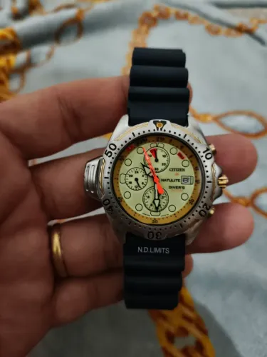 Citizen Aqualand natulite sensor OFF outras funções ok