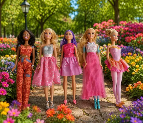 LOTE Barbies Mattel