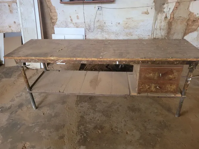 Bancada de trabalho ferro 