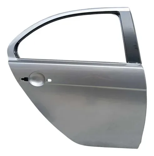 Porta Traseira Direita Lancer 2012 2013 2014 2015 2016 2017 Traseira Direita Prata
