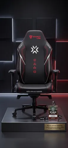 Cadeira Gamer Secretlab VCT LOCK//IN 2023 - Item de Colecionador (Usada por Pro Players)