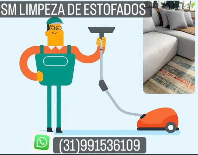 Limpeza de sofá