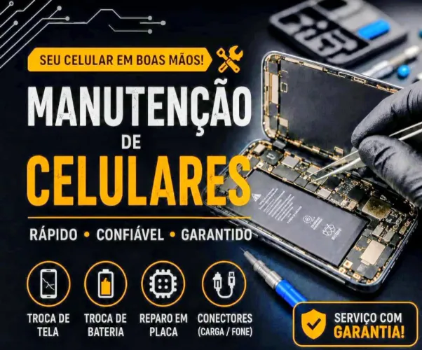 ? TROCA DE TELA E CONECTOR DE CARGA
