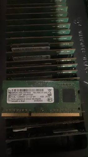 Memória de notebook DDR3 pc3l de 4 giga