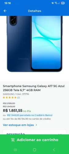 Vendo A17 5g