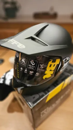 Capacete Bieffe 3 Sport Preto Fosco 56