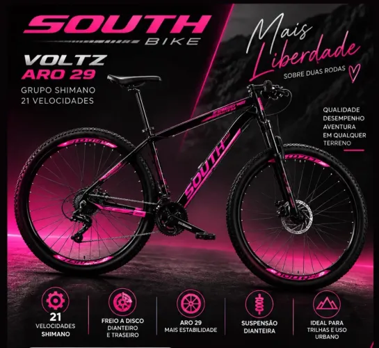 BICICLETA ARO 29 NOVA NA CAIXA