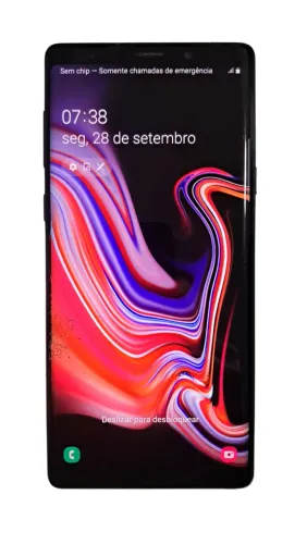 Celular Samsung Galaxy Note 9 SM-N9600 Funcionando c/ detalhes