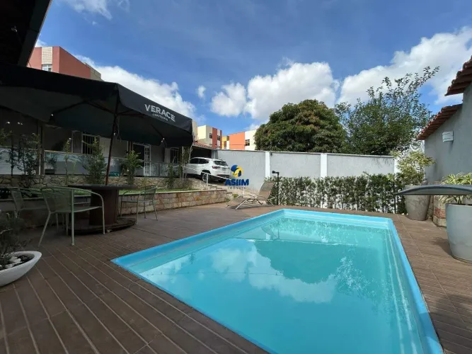 CASA 3 QUARTOS COM PISCINA E ESPAÇO GOURMET À VENDA NO BAIRRO INDAIÁ BELO HORIZONTE