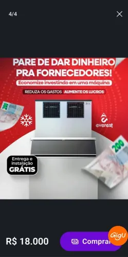 Máquinas de gelo everest 