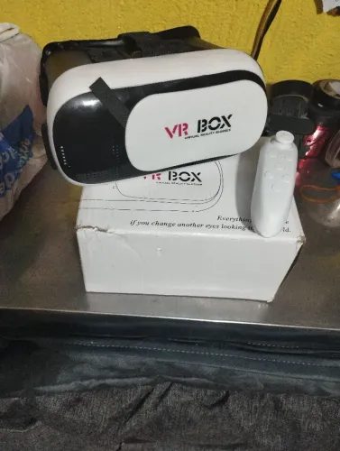Óculos Vr Box Realidade Virtual com Controle 