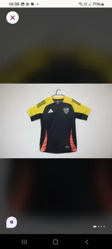 Camisa de time Atlético mineiro treino 2025 G 