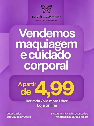 Maquiagem e cuidado corporal