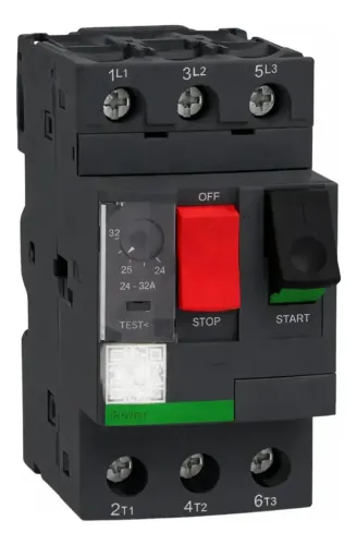 Disjuntor Motor Termomagnético 17-23a Impulsão Gv2-me21c