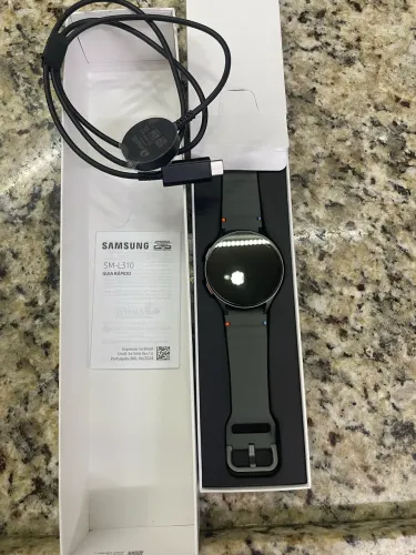 Smartwatch Samsung Galaxy Watch7 44mm Verde - Novo, Nunca Usado, Completo na Caixa)