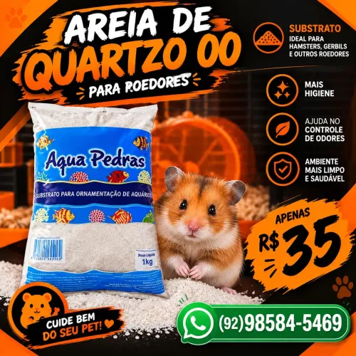 Areia de quartzo 00