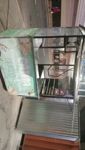 Mini trailer de lanches
