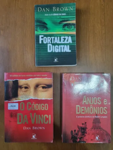 Livros DAN BROWN, NEIL GAIMAN, R R MARTIN