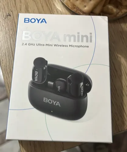 Microfone mini boya original