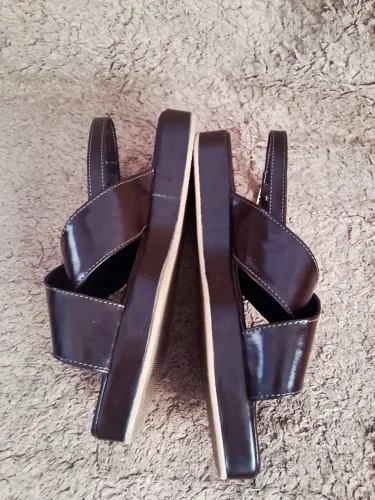 Anabela linda marrom $100,00