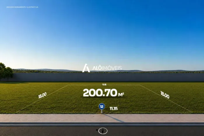 Terreno 200m² em Condomínio | Aymoré Residencial II | Fazenda Rio Grande