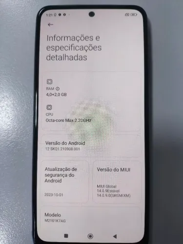 Celular Xiaomi Redmi note 10 