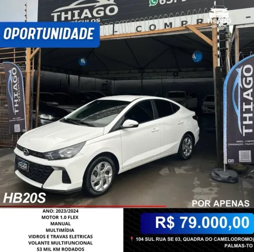 Hyundai HB20S Comfort Plus 1.0 Flex 12V Mec. 2024