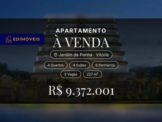 Jardim da Penha| Apartamento 4 quartos em condomínio de alto padrão