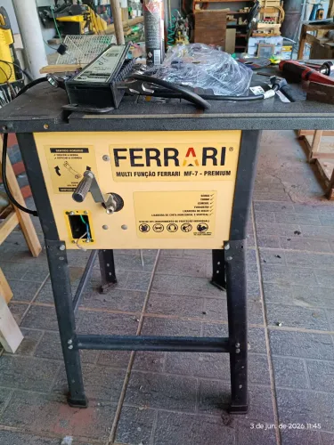 Serra bancada Ferrari MF-7 PREMIUM 110V