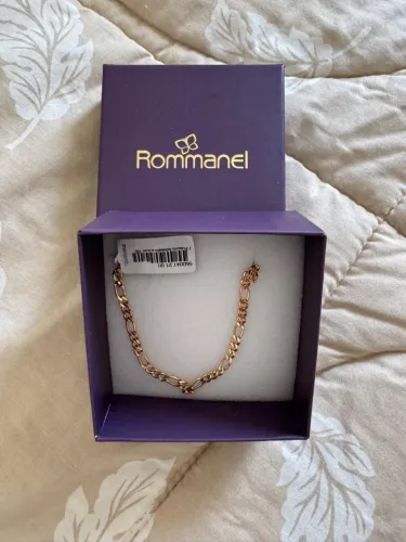 Pulseira Masculina Rommanel Elo 3x1 (Nova,Na Caixa Original)