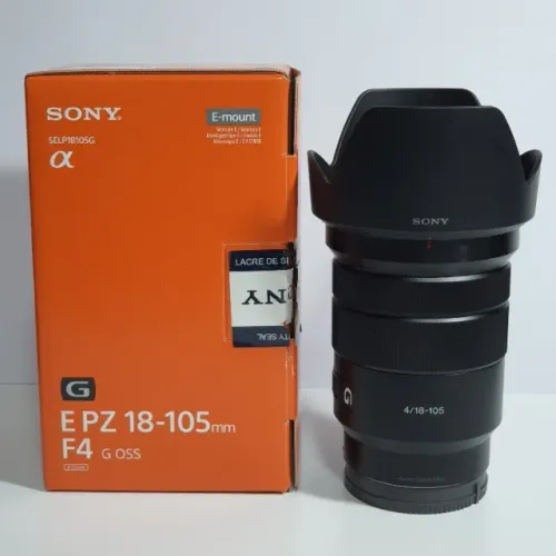 Lente objetiva Sony 18-105mm f4 OSS - Power zoom