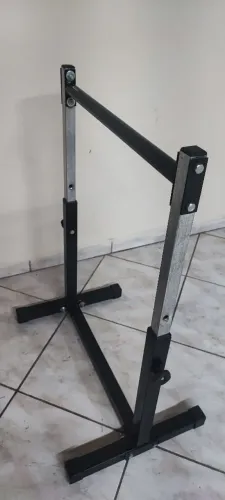 Par de Barras Paralelas de Chão Ajustáveis - Calistenia e Musculação