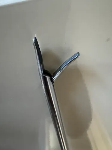 Porta Agulha de Videolaparoscopia Aesculap