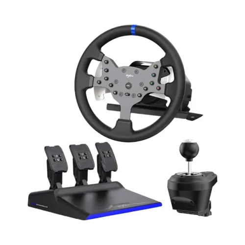 SIMULADOR PXN V99 VOLANTE CON PEDAL BLACK