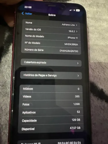 iPhone 11 128gb 1º Dono