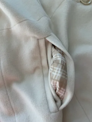 Casaco de frio GG offwhite, forrado 