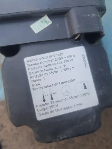 Motor Para Portão Basculante Easy 220v Usado