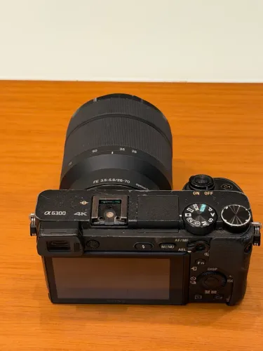 Câmera Sony 6300