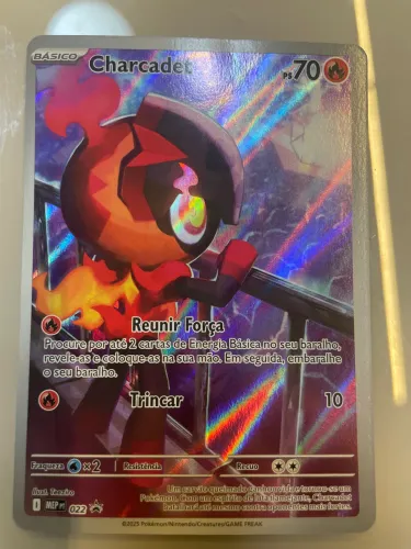 Carta Pokémon Charcadet 022 Promo - Ilustração Rara (Impecável)